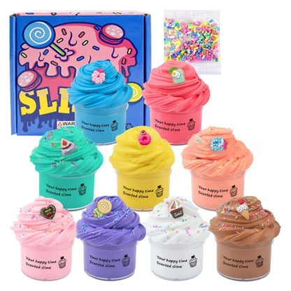 Butter Slime Set with Cake Decorations – 70ml