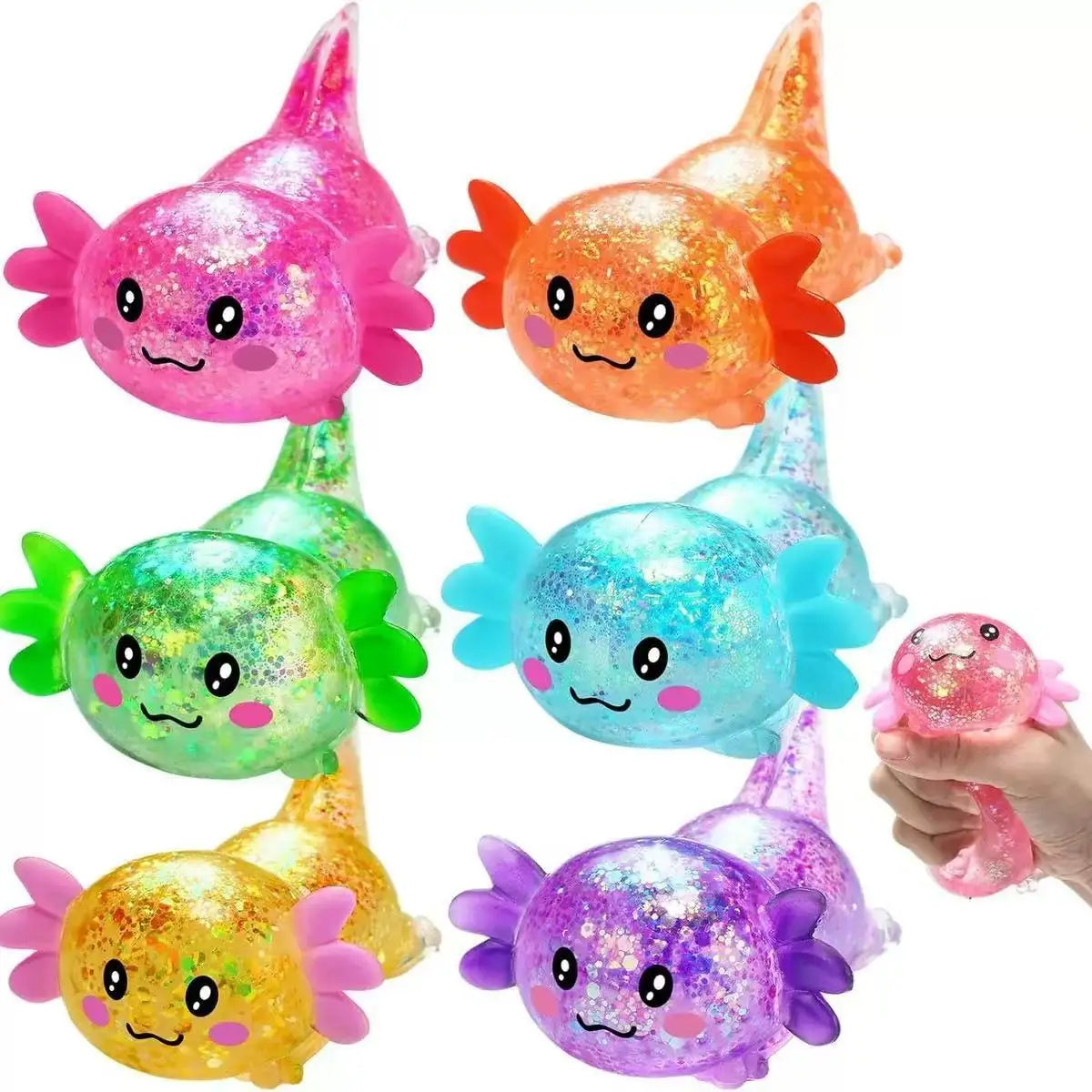 Axolotl Squishy Stress Toy