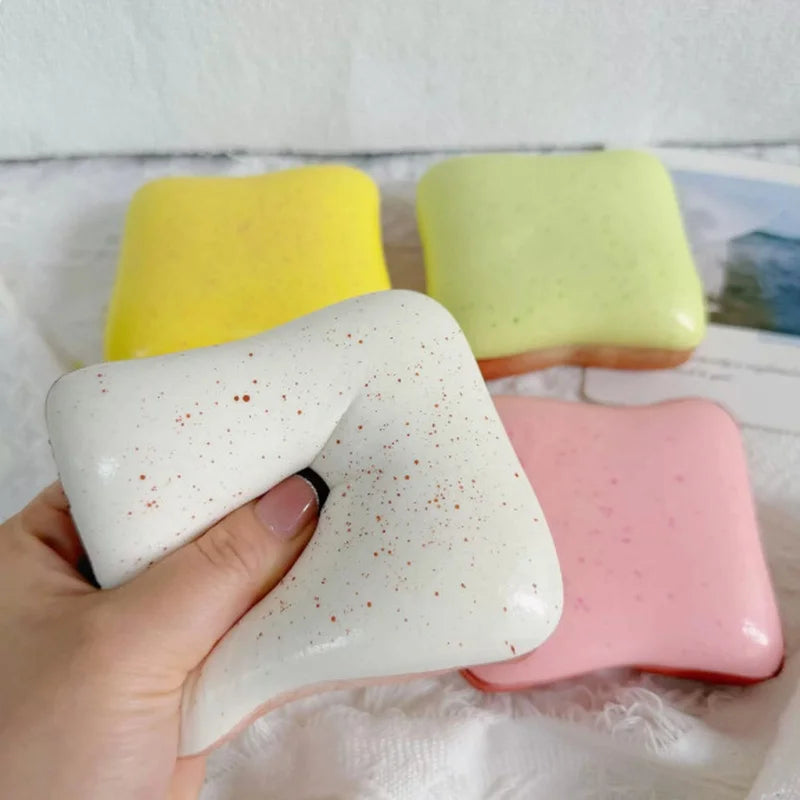 Toast Bread Squishy Toy