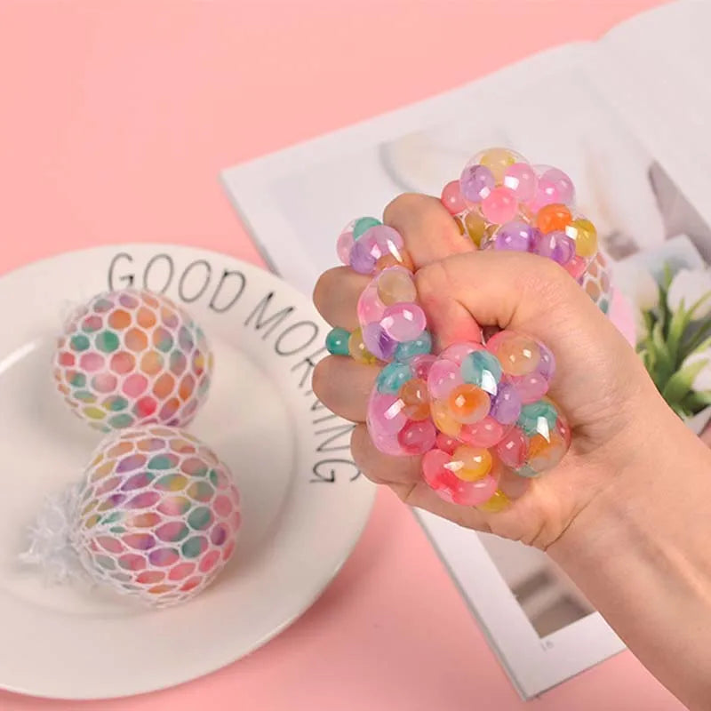 Rainbow Mesh Stress Ball