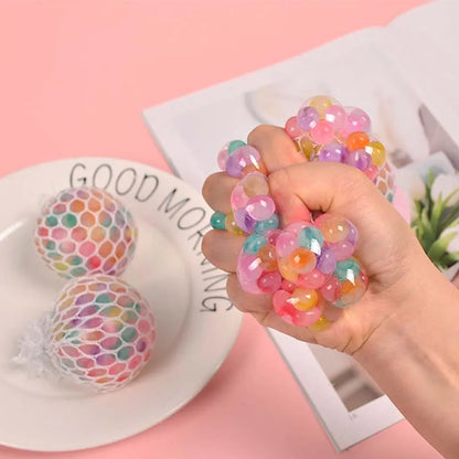Rainbow Mesh Stress Ball