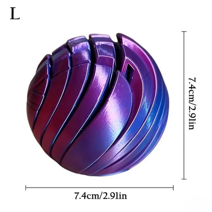 3D Printed Twistsphere Slime Ball Fidget Toy