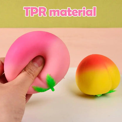 Peach Squishy Stress Toy