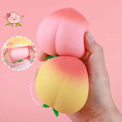 Peach Squishy Stress Toy
