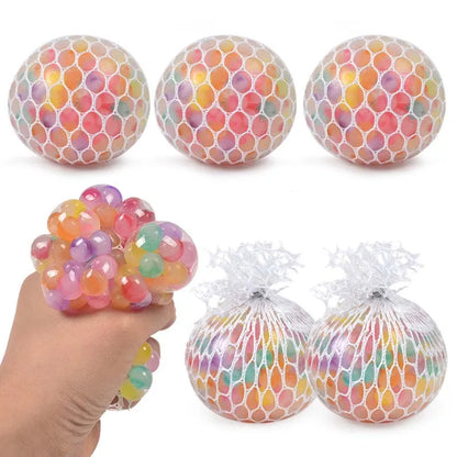 Rainbow Mesh Stress Ball