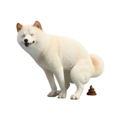 Shiba Inu Miniature Figurine Set