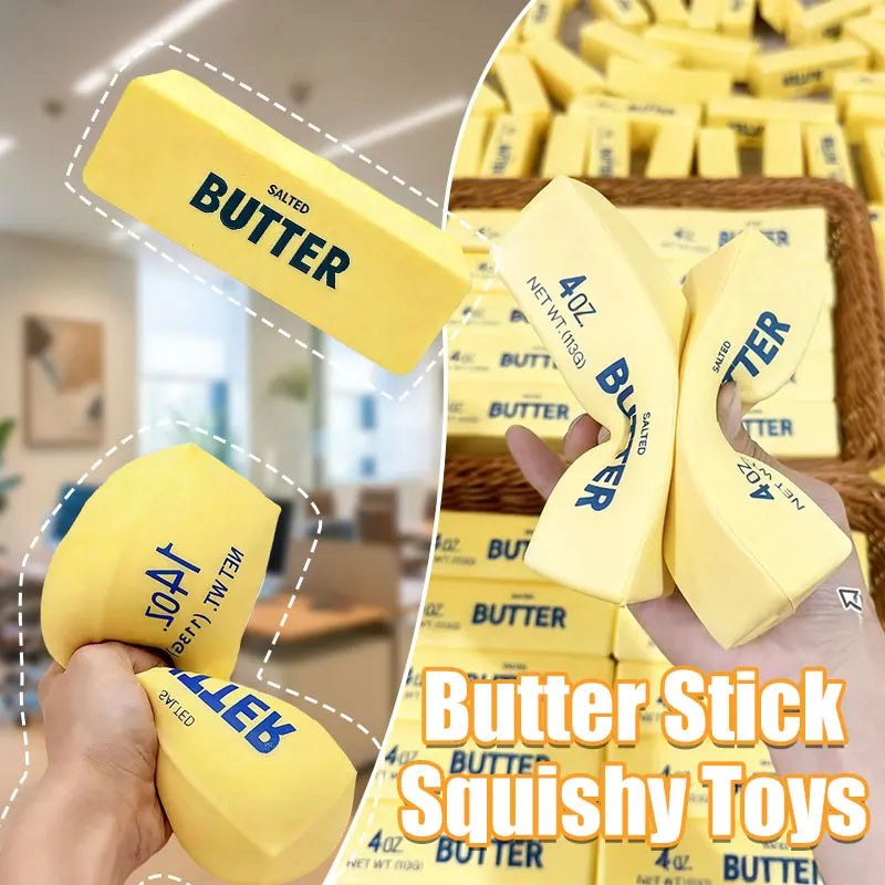 Butter Stick Squishy Toy