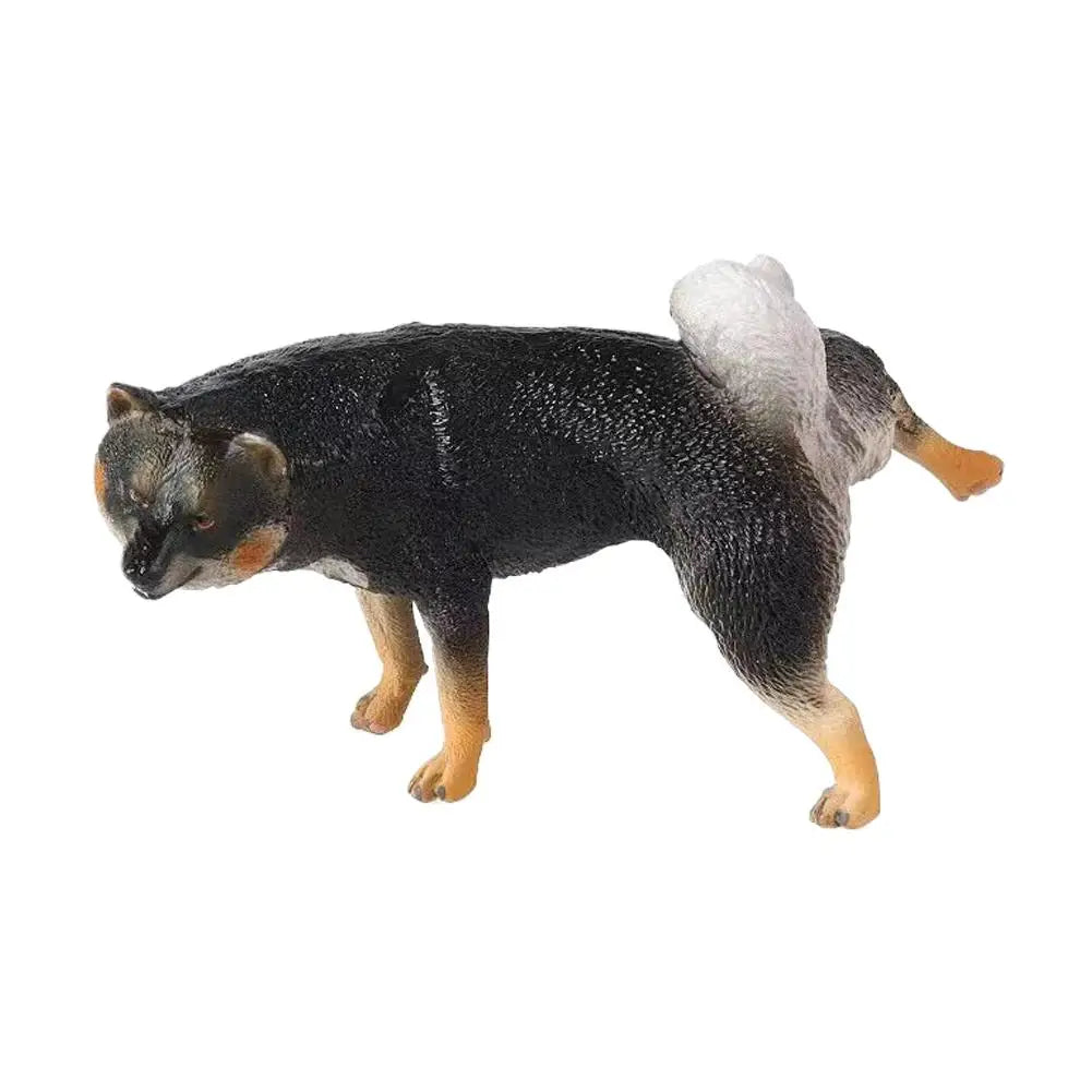 Shiba Inu Miniature Figurine Set