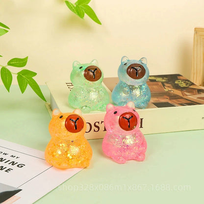 Glitter Bear Squishy Stress Relief Toy