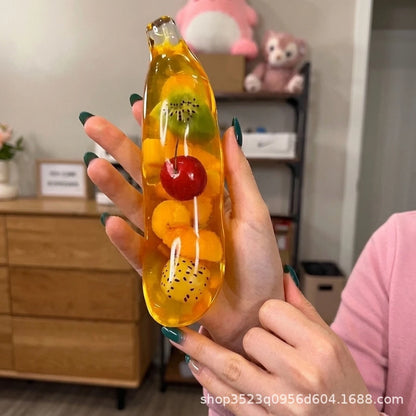 Jumbo Banana Gel Squishy Toy