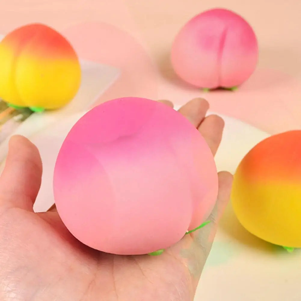Peach Squishy Stress Toy