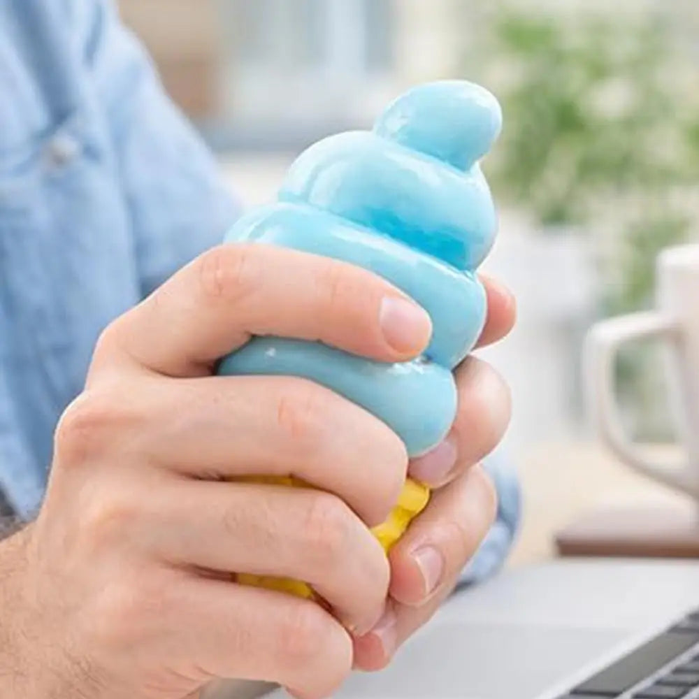 Ice Cream Cone Squishy Toy