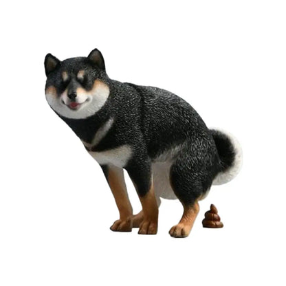 Shiba Inu Miniature Figurine Set