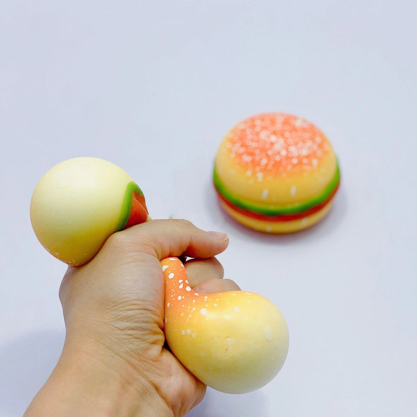 Hamburger Squishy Stress Toy