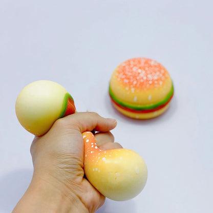 Hamburger Squishy Stress Toy