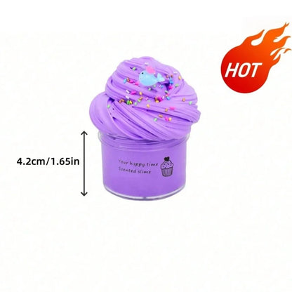 Butter Slime Set with Cake Decorations – 70ml