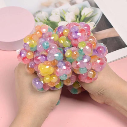 Rainbow Mesh Stress Ball