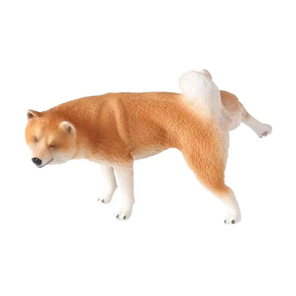 Shiba Inu Miniature Figurine Set