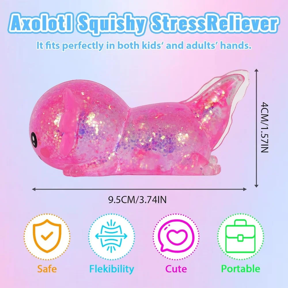 Axolotl Squishy Stress Toy