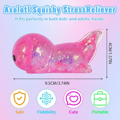 Axolotl Squishy Stress Toy