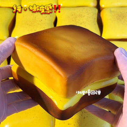 Toast Bread Squishy Toy