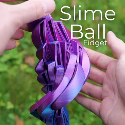 3D Printed Twistsphere Slime Ball Fidget Toy