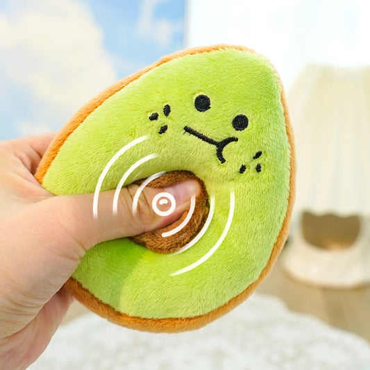 Avocado &amp; Kiwi Plush Pet Toy
