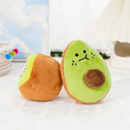 Avocado &amp; Kiwi Plush Pet Toy