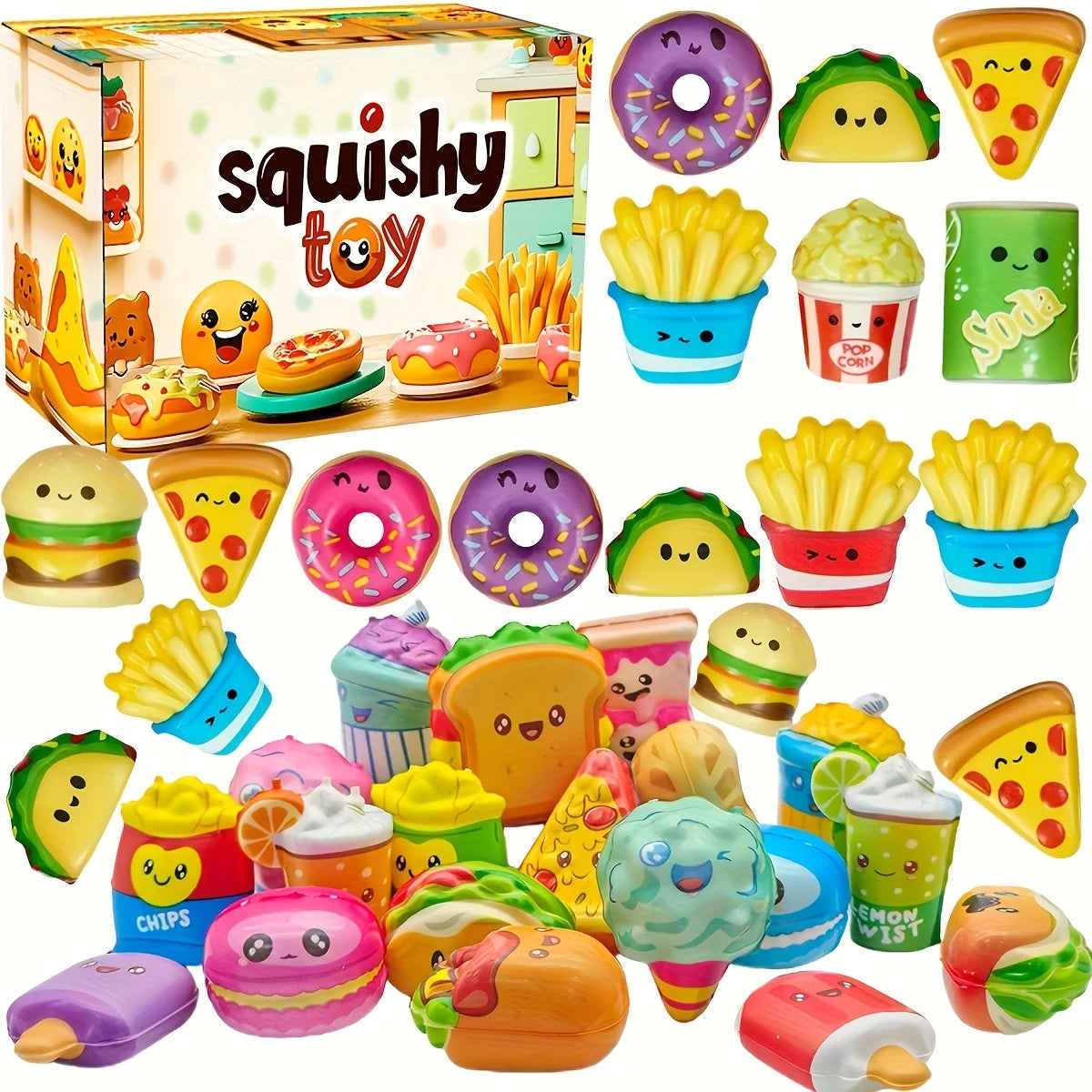 12pcs squishy Toys