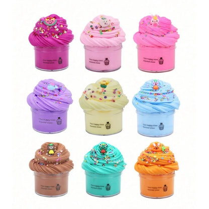 Butter Slime Set with Cake Decorations – 70ml