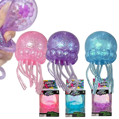 Glitter Octopus Squishy Stress Relief Toy