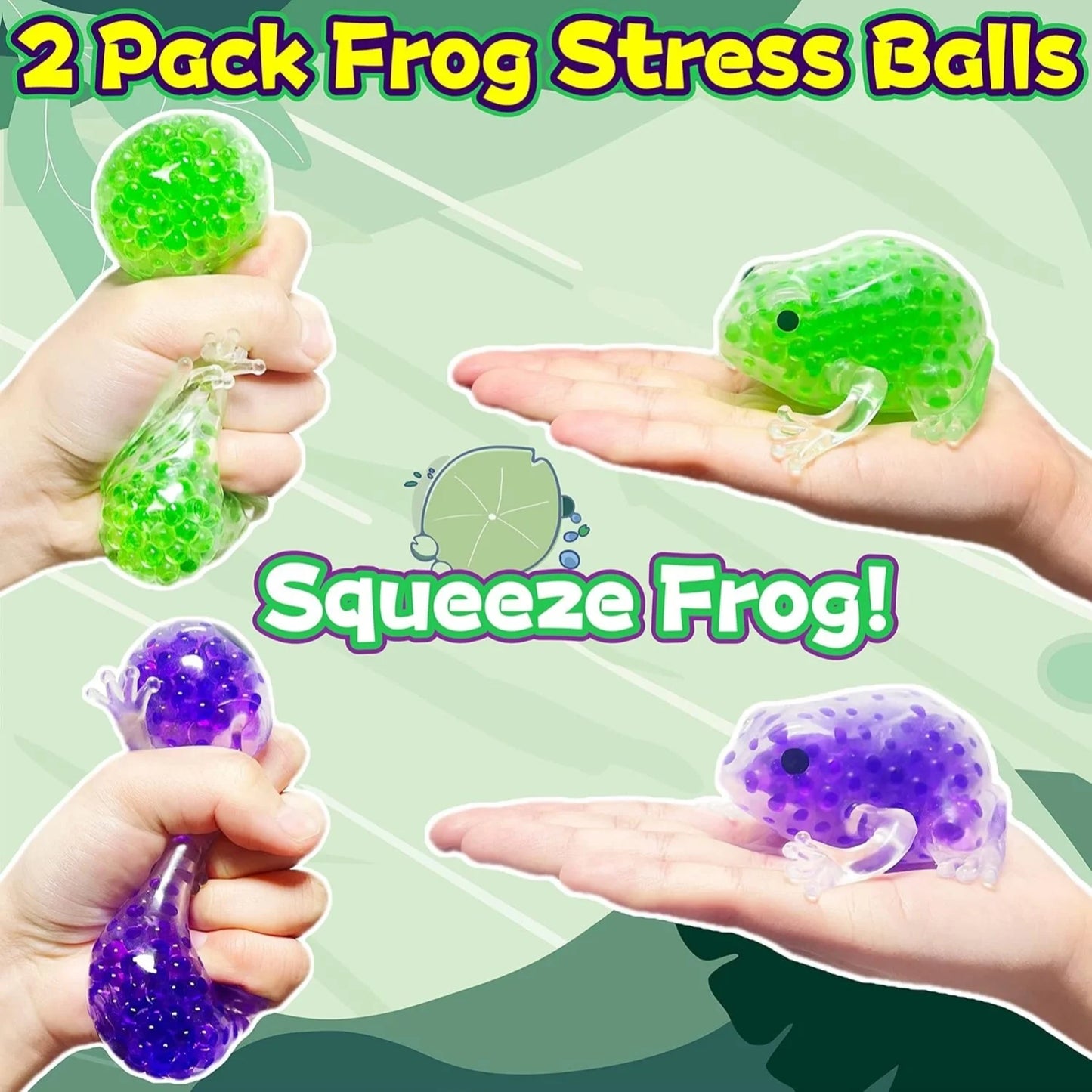 Stretchy Frog Stress Ball