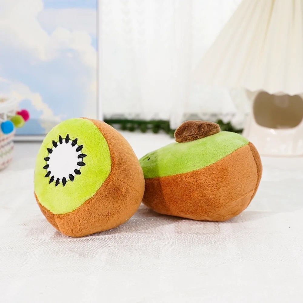 Avocado &amp; Kiwi Plush Pet Toy