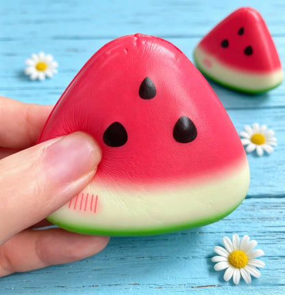 Watermelon Slice Squishy Toy